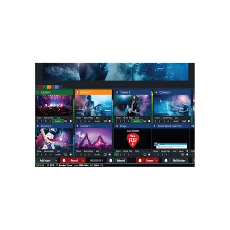 vMix HD - mikser softowy, streaming, Full HD, oprogramowanie